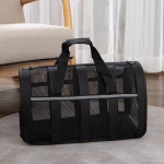 Lemmiklooma kandekott Outing kaasaskantav kassikoerte k&auml;ekott kokkupandav v&auml;ikese kuni keskmise koera puuri v&otilde;rgust k&auml;ekott 46x29x26cm t&uuml;rkiissinine