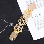 1 tk kampsun kardigan klamber Duck-Mouth klambriga kampsun n&ouml;&ouml;pn&otilde;el Pross krae pandlad riided kuld