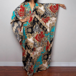 Lipsuv&auml;rviga kaftani kleit, vabaaja rannasuvine Maxi Cover Up Maxi kleit, naiste riided One Size