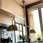 Aldorno 2-tooniline l&uuml;hter - Kaasaegne elegantne laevalgusti - Stiilne koduvalgusti s&ouml;&ouml;gituppa ja k&ouml;&ouml;ki Kodu sisustuse valgusti lamp