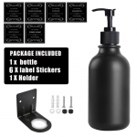 Du&scaron;iseebi dosaator Seinale kinnitatav &scaron;ampoonipudel, uuesti t&auml;idetav pumbapudel koos siltidega &Scaron;ampooni kehapesu dosaator Type 5