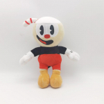 Teetassipea Adventure Cuphead Palus m&auml;nguasi M&auml;ng Perifeerne Mugman Doll 25cm punane