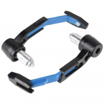 K&auml;ekaitsmed 2TK mootorratta, rolleri, m&auml;gi-e-ratta juhtraua otsa paigaldus CNC mootorratta k&auml;ekaitsmed alumiiniumsulamist kukkumiskaitse Blue