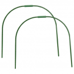 2 tk Kasvuhoone Istutusriiuli Kaared Aianduse Taimede Riiulid Toetus Tarvikud Istutusmasin 42.00X40.00X1.00CM roheline