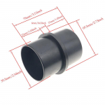 Eberspacher Webasto k&uuml;ttekeha jaoks 2KW D2 60mm kuni 60mm autosoojendi kanalite &uuml;hendus vooliku toru toruliitmiku pistik
