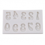 Kooki silikageeli vormis kirja number pulgakommi s&uuml;nnip&auml;ev suhkrukooki kaunistus t&ouml;&ouml;riist pagaritarbed koduk&ouml;&ouml;gitarbed 3 valge