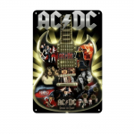 Klassika rokkb&auml;nd &ldquo;Kiss Revenge&rdquo; Vintage Art Metal Plakat Retro Man Cave Music Club Baar Pubi Kohvik Dekoratiivsed plaadid 20x30cm roosa punane v&auml;rv