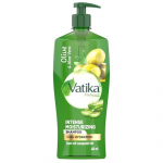 Dabur Vatika Aloe Vera & Olive Intense Moisturising Shampoo-640ml | Upto 24 hour Hydration | With Goodness of Vitamin E | Nourishes and Strengthens