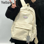 Suure mahutavusega seljakott &otilde;lakott raamatukotid nailonist reisikotid &otilde;pilastele igap&auml;evaseks kasutamiseks lukuga koolikotid kollane