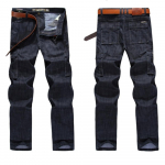 Meeste Cargo-teksad, suured suurused 29&ndash;44, vabaaja s&otilde;jav&auml;e mitme taskuga teksad, meeste riided 2024. aastal, uued ja kvaliteetsed 31 must