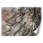 Taustapilt &Ouml;&ouml;kuninganna lill 100x70 beež