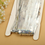 Odavad peoks Metallist tinsel-fooliumist &auml;&auml;rekardinad S&uuml;nnip&auml;eva uusaasta&otilde;htu fotode pulmadekoratsiooni taust 1M drop 1M width kuld