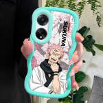 V&auml;rvitud muster Big Wave Edge pehme silikoon materjal Macaron telefoni &uuml;mbris p&otilde;rutuskindel kaitsev kummist &uuml;mbris OPPO Reno Realme jaoks Realme C1 2019 must