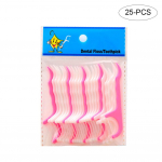 Kaarekujuline &uuml;lipeen hambaniit, hambaniidipulk hammastevaheline puhastusniit laste hammaste hooldus, lame niit niidiga puhastamine