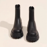 V&otilde;itlussaapad naistele Turske kontsaga platvormkinga tallaga poolsaapad t&otilde;mblukuga naiste mugavad libisemisvastased PU-nahast k&otilde;nnivad Chelsea papud 39