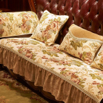Jacquard Ameerika stiilis diivanikatted Retro luksuslik libisemiskindel kate Elutoa diivani kaitsekatteks Nelja hooaja diivanir&auml;tik 75x70