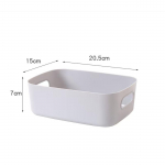 Majapidamisplastist hoiukast lauaarvutite, k&ouml;&ouml;gi, riiete ja kosmeetika jaoks, paksendatud disain mitmesuguste asjade korraldamiseks.