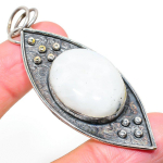 Rainbow Moonstone Handmade 925 Sterling Silver Gift Pendant 2.80 j1p60