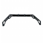 Mootorratta juhtraua pikendus, kerge ja vastupidav jalgrataste juhtraua pikendusklamber mootorratta e-jalgratta lambi jaoks must