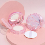 12G t&uuml;hi &otilde;hkpadja puhviskarp kaasaskantav kosmeetilise meigikohver puudri k&auml;sna peegliga Bb kreemi jumestuskreemi jaoks 8.1*2.9cm