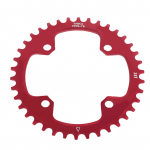 32/34/36/38T BCD 104 maastikuratta terasest &uuml;he v&auml;nda ketir&otilde;nga remondiosad (Punane 38T)