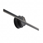 3D hologramm ventilaator 224 LED valgushelmestega k&otilde;rge eraldusv&otilde;imega 3D reklaamim&auml;ngija &auml;ripoele