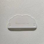 Uus Pehme Silikoonist Klaasikaabits Mini Pilvekujuline Klaasipuhasti Majapidamis K&ouml;&ouml;gi Vannitoa Klaasi Puhastusvahendid Auto Akende Puhastushari 1PCS kollane