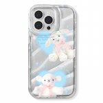 Mobiiltelefonikotid iPhone 11 13 XR 15 Pro Max 12 14 Pro Max jaoks, iPhone 16 7 Plus 8 Plus XS Max 6 15 Plus jaoks, laserlaine mustriga, kukkumiskindlad, veekindlad iPhone 6&6S puhas