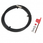 2 m jalgratta&otilde;li voolik punase lipu mutriv&otilde;ti oliivi&otilde;li &uuml;hendussisendi &otilde;lin&otilde;ela komplekt SRAM LEVEL RED HRD ETAP jaoks