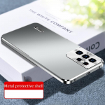Luksuslik metallist magnetkaamera kaitse&uuml;mbris Samsung Galaxy S25 S24 S23 Ultra S22 Plus S21 alumiiniumsulamist korpusega telefoni kate For Samsung S25