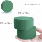 10 tk. &uuml;mmargused lillelised vahtplokid, roheline m&auml;rg vahtplokk, kuiv lillevaht, m&auml;rg lillepood plokk lilleseade tarvikud pulmak&auml;igu lillede kaunistamiseks Flower Foam Without Bowl