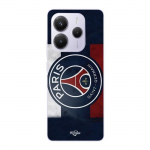 Coque Xiaomi Redmi Note 14 5G Club de football Paris Saint Germain drapeau Maniacase
