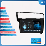 Hizpo Hizpo 10.1 Carplay 4G 2 Din Android 13 Autoraadio Volkswagen Golf 7 2013 - 2017 jaoks Must Hall Videos&uuml;steem GPS DSP Intelligentene Autoradio RDS W1 B 8Core 2G 32G