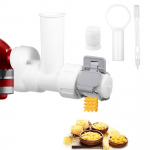 6 in 1 Gourmet Pastas Press Stand Mikseri kinnitus Lillestiilis Kodu Nuudlit&ouml;&ouml;riist Majapidamistarvikud Chef Machine