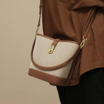 Kott Naiste Kerge Luksus Suure Mahutavusega &Auml;mbrimuster Naiste K&auml;ekott &Otilde;lakott Crossbody Kott pruun/beež