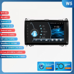 Ossuret Android13 Autoraadio Mercedes Benz W169 W245 B200 W906 Sprinter W639 Vito jaoks Multimeedia Video M&auml;ngija GPS Carplay Autonavigatsioon Intelligentne W5 8Core 4G 64G AI