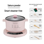 Kompaktne multifunktsionaalne elektripliit: K&otilde;ik-&uuml;hes nuudlipott ja praepann &uuml;hiselamutele ja kodudele 2.6L