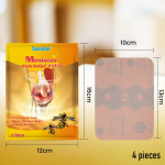 4 tk/kott Plaastri pealekandmine Mesilase liigese plaaster Jalg Nimme selgrool&uuml;li Mugavusplaaster Selg &Otilde;laliiges Keahooldus Kehaplaaster