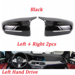 S&uuml;sinikkiust v&auml;limine k&uuml;lgmise tahavaate peegli katte trimm BMW 3 4 5 7 8-seeria G20 G21 G28 G11 G12 G14 G15 G16 G30 G31 G38 G22 jaoks LHD-Carbon Pattern