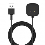 Magnetkellalaadija kiirlaadimine, mitme kaitsega ohutu kasutada kella laadimiskaabel Fitbit Versa 3/4 jaoks must