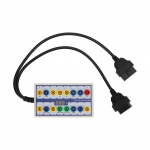 OBDII jaotuskarp OBD2 protokolli detektor diagnostikakaabliga Universaalne auto OBD liini signaalile