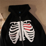 Naiste moetr&uuml;kk Anime Mehed Naiste T&otilde;mblukuga kapuutsiga jope lahtised t&auml;navar&otilde;ivad Pullover XL