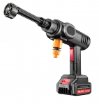 Kaasaskantav Laetav K&otilde;rgsurvepesur: Juhtmevaba liitiumakuga autopesumasin