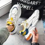 2024 Kevad Suvi Meeste Vabaajajalatsid V&auml;ljas Hingavad Libisemiskindlad Jooksu Spordijalatsid Tennise Treeningjalats Trend Zapatillas Hombre 44 oranž