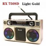 RX-65SD Uus Kaasaskantav Retro AM/FM/SW 3-ribaline Raadiovastuv&otilde;tja Juhtmevabad Stereo Bluetooth K&otilde;larid V&auml;listingimustes P&auml;ikeselaadimine U Disk Kaardi Raadio