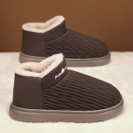 Lumineedid Pahkluusaapad Soojad Lisatud Samet Pehmed ja Mugavad Kingad Meestele Sise- ja V&auml;listingimustes Kulumiskindlad Mood Unisex 40-41 hall v&auml;rv