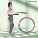 FITboon Kokkupandav Hula Hoop FHH-001 Vali 1 kahest t&uuml;&uuml;bist Hula hoop pink + gray