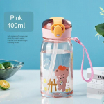 400 ml armas veek&otilde;rretops Sippy Kids Cartoon BPA vaba lekkekindlad veepudelid karu v&auml;litingimustes kaasaskantav joogipudel lastele 400ml
