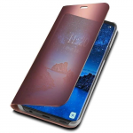 Samsung Galaxy s9 plus Peegliga p&otilde;rutuskindel &uuml;mbris Clear View Etui Housse Cover Flip Case Samsung Galaxy s9+ jaoks - juanstar1907981