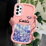 V&auml;rvitud mustriga Big Wave Edge pehmest silikoonmaterjalist Macaron telefoni&uuml;mbris, p&otilde;rutuskindel kaitsev kummist korpus Samsung Xiaomi Poco Redmi jaoks Samsung M04 must